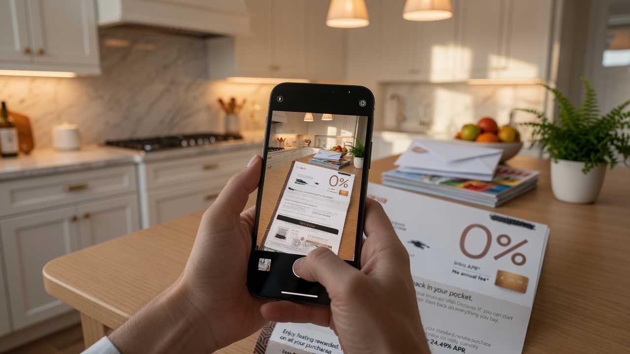 LendMail on phone — scan your mailer